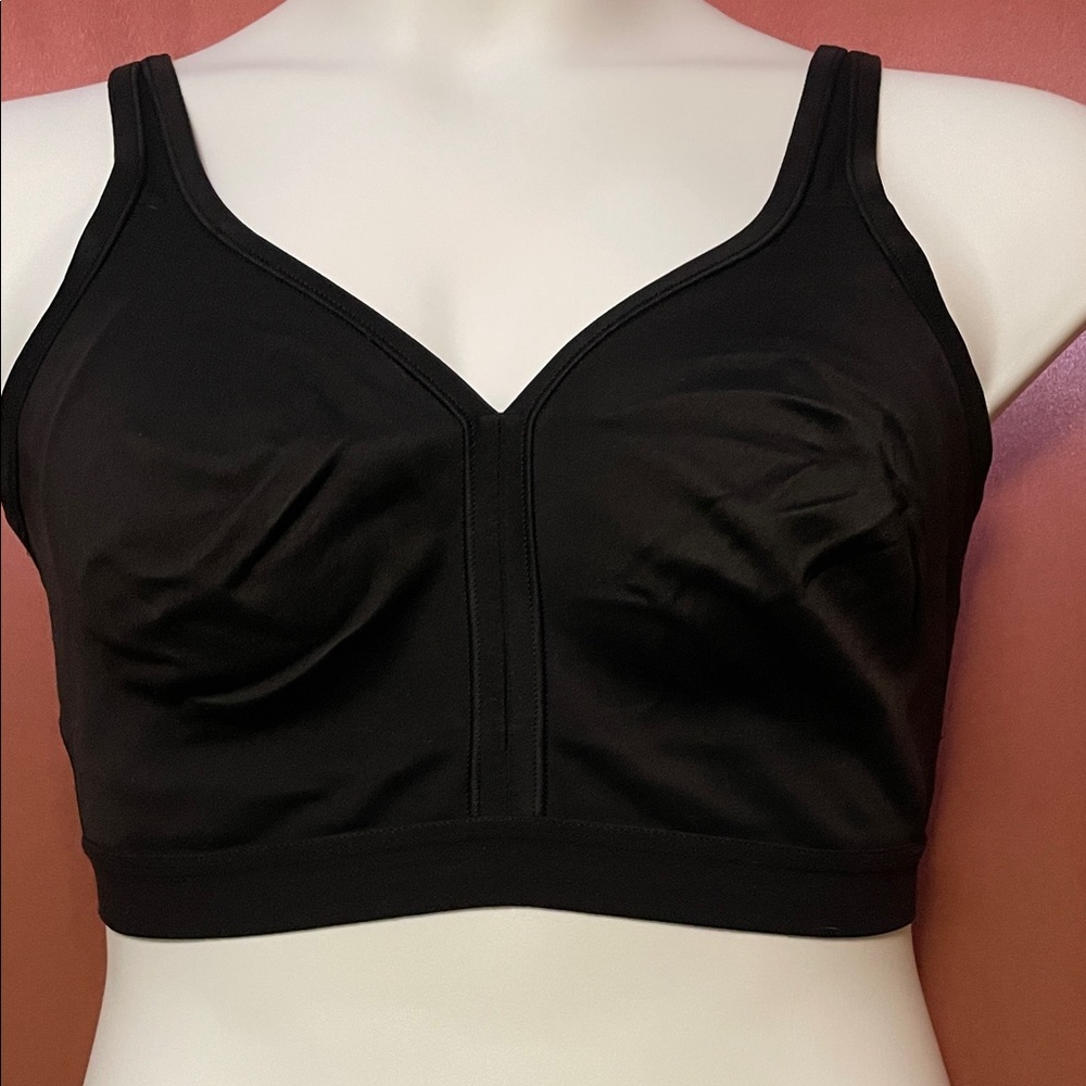 Soma Elegant Wireless Black Bra